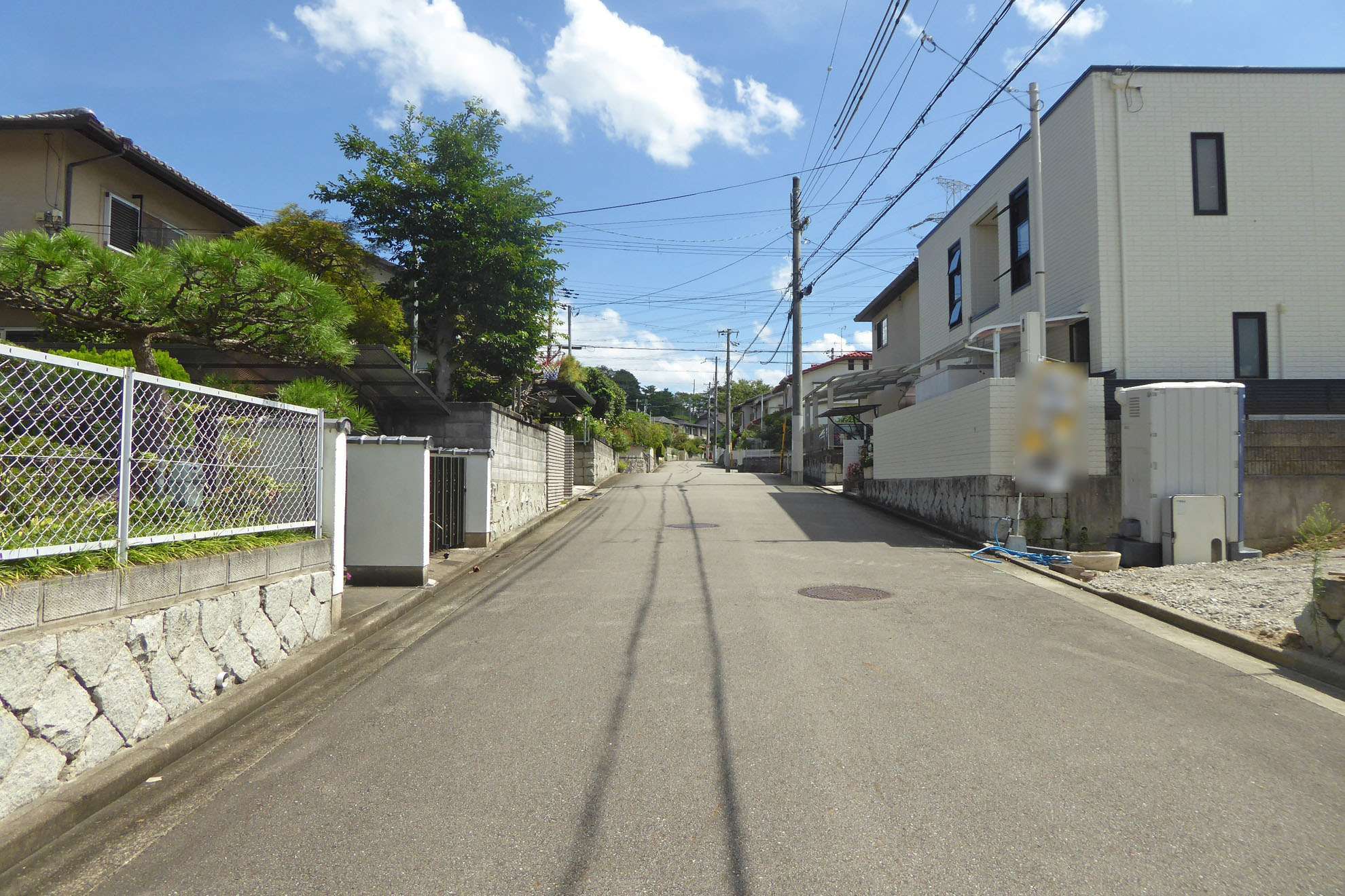 自然を身近に感じる閑静な住宅地。