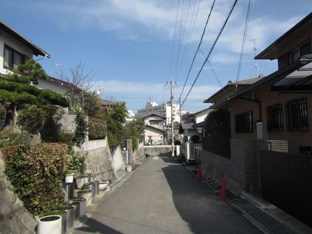生垣や植栽のある家が多いです。