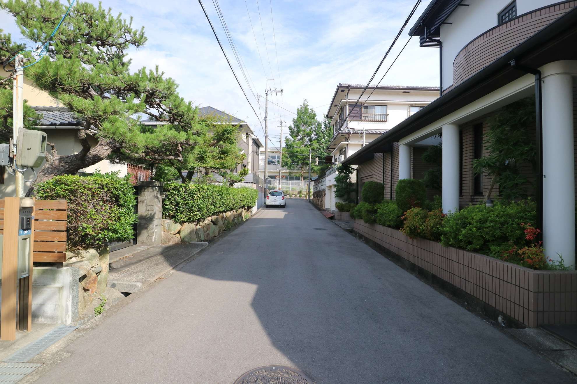 緑を身近に感じる住宅地です。