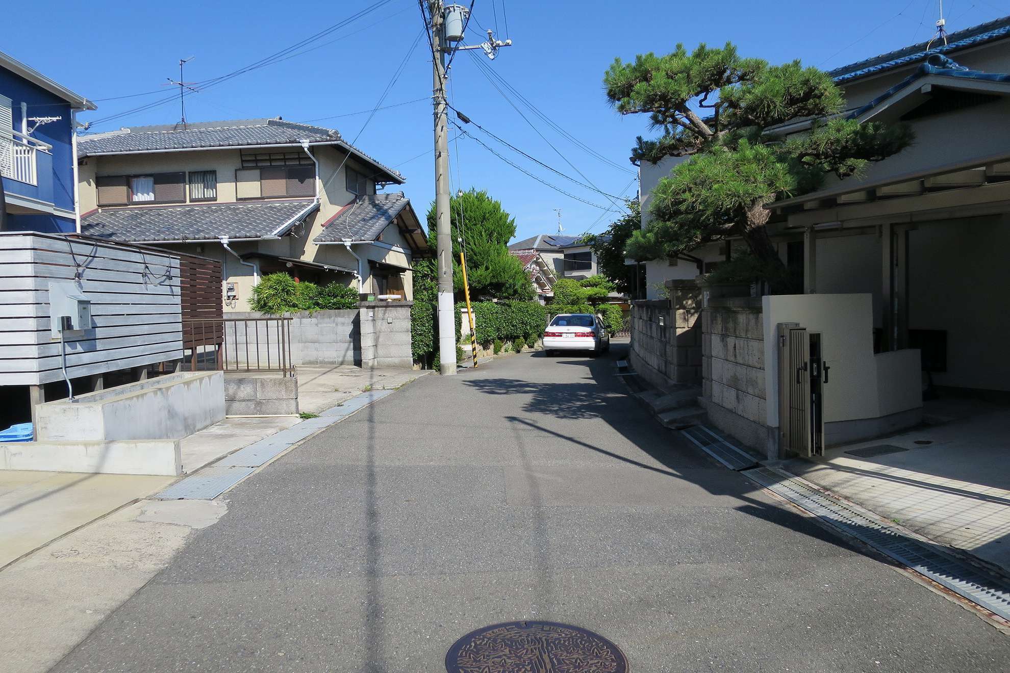 緑豊かで閑静な住宅街です。