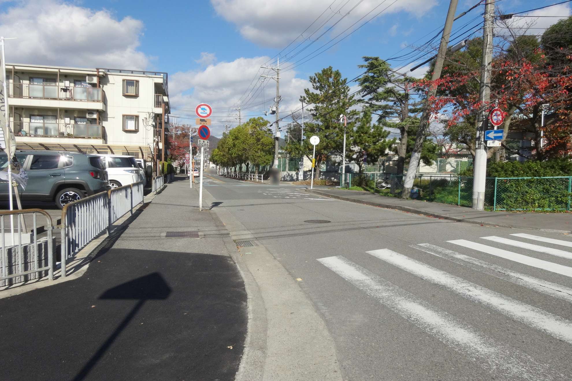 緑を身近に感じる住宅地。