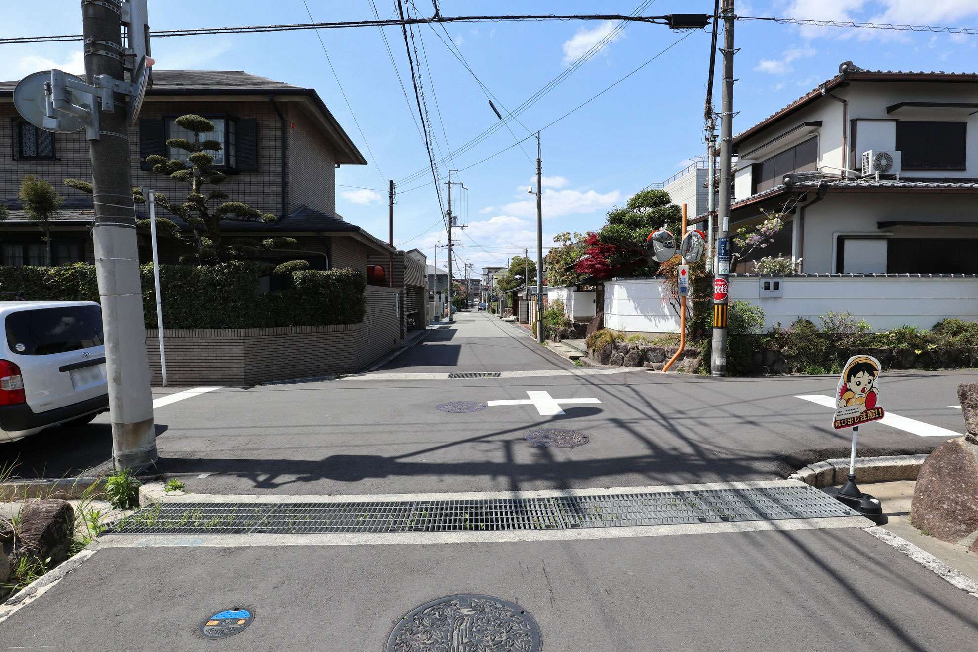 緑が多く、落ち着いた雰囲気が魅力の町です。