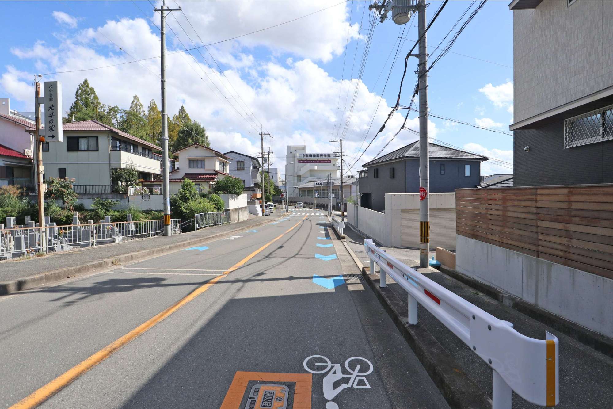 町中でも身近に緑を感じます。