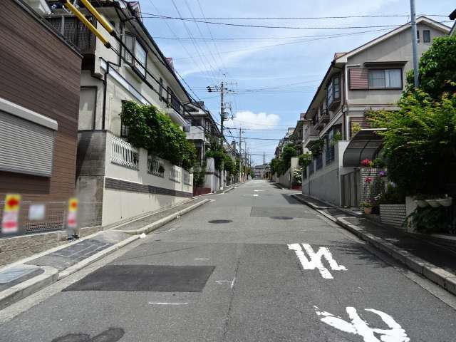 北部は丘陵地になっており、北へ向かうにつれて上り坂になっています。