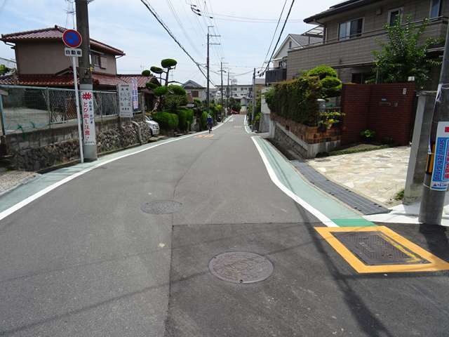 生垣や植栽のある家が多いです。