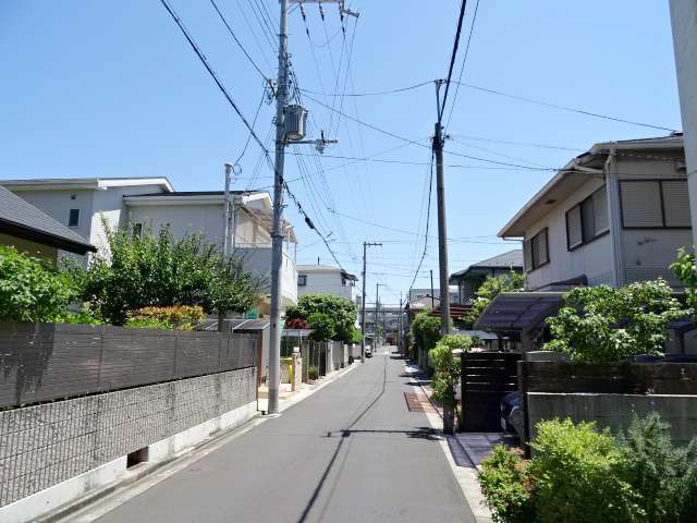 生垣や植栽のある家が多いところもあります。