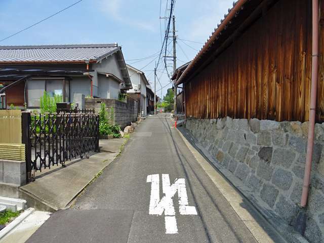 『山田千軒』と呼ばれる昔ながらの家屋の集落があります。