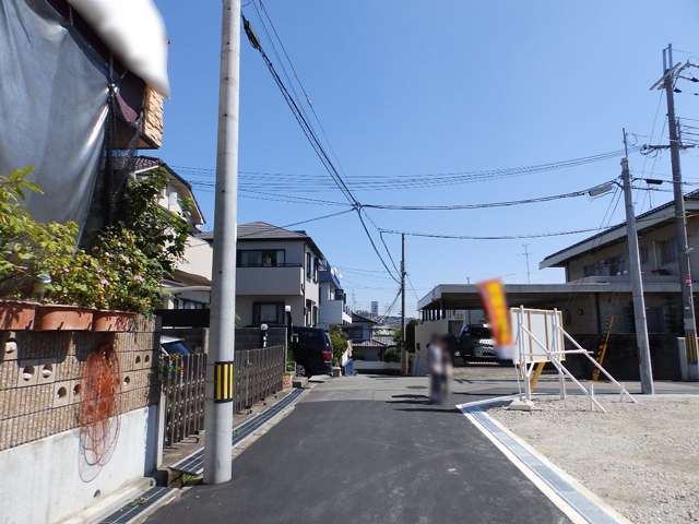 高台にあるため、眺望が取れる場所があります。