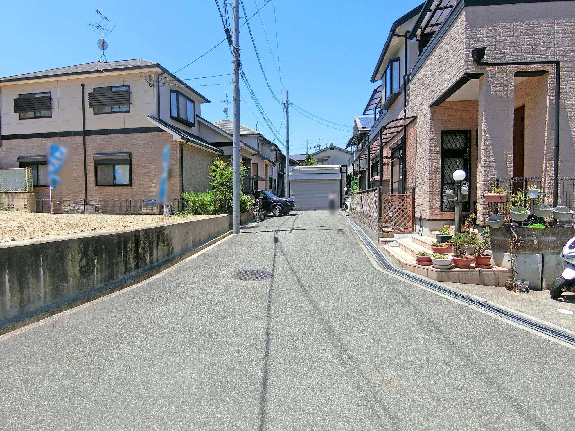 落ち着いた雰囲気の街並みです。