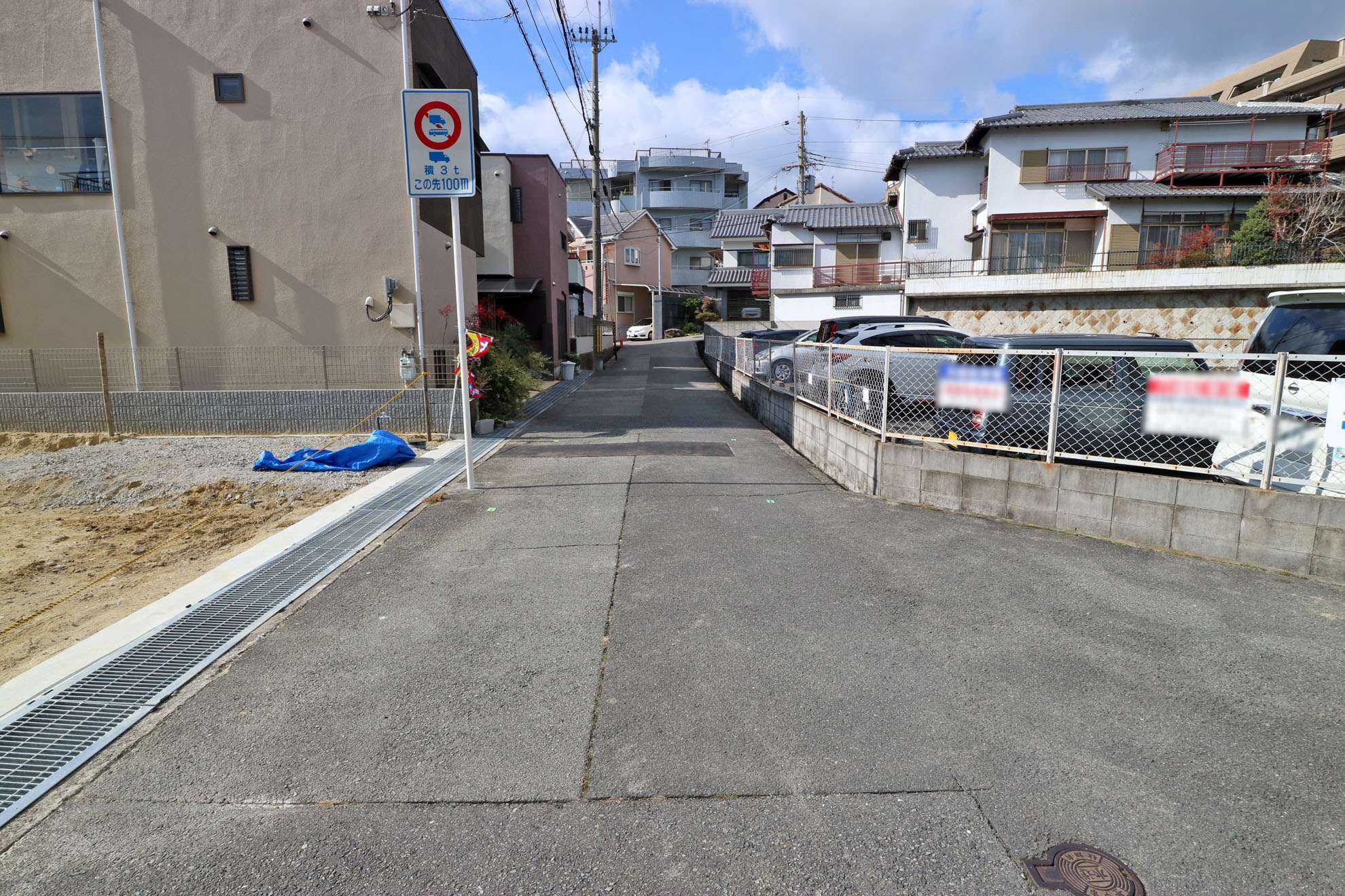 地勢はほぼ平坦です。