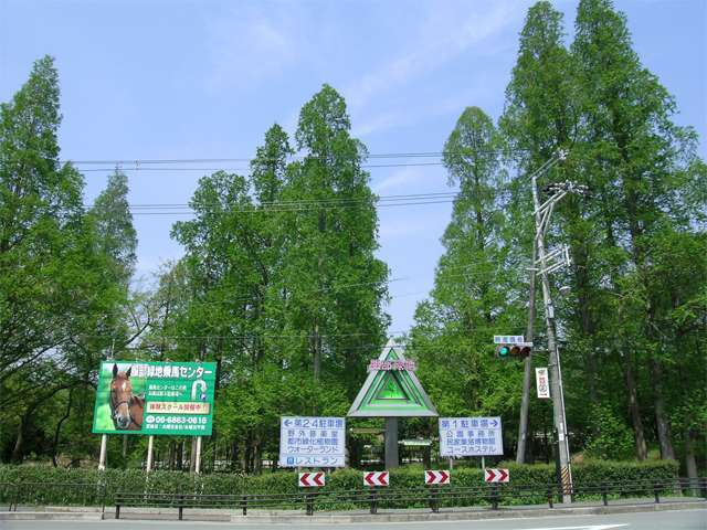 広大な自然公園、『服部緑地』。「日本の都市公園100選」にも選ばれる美しい公園です。