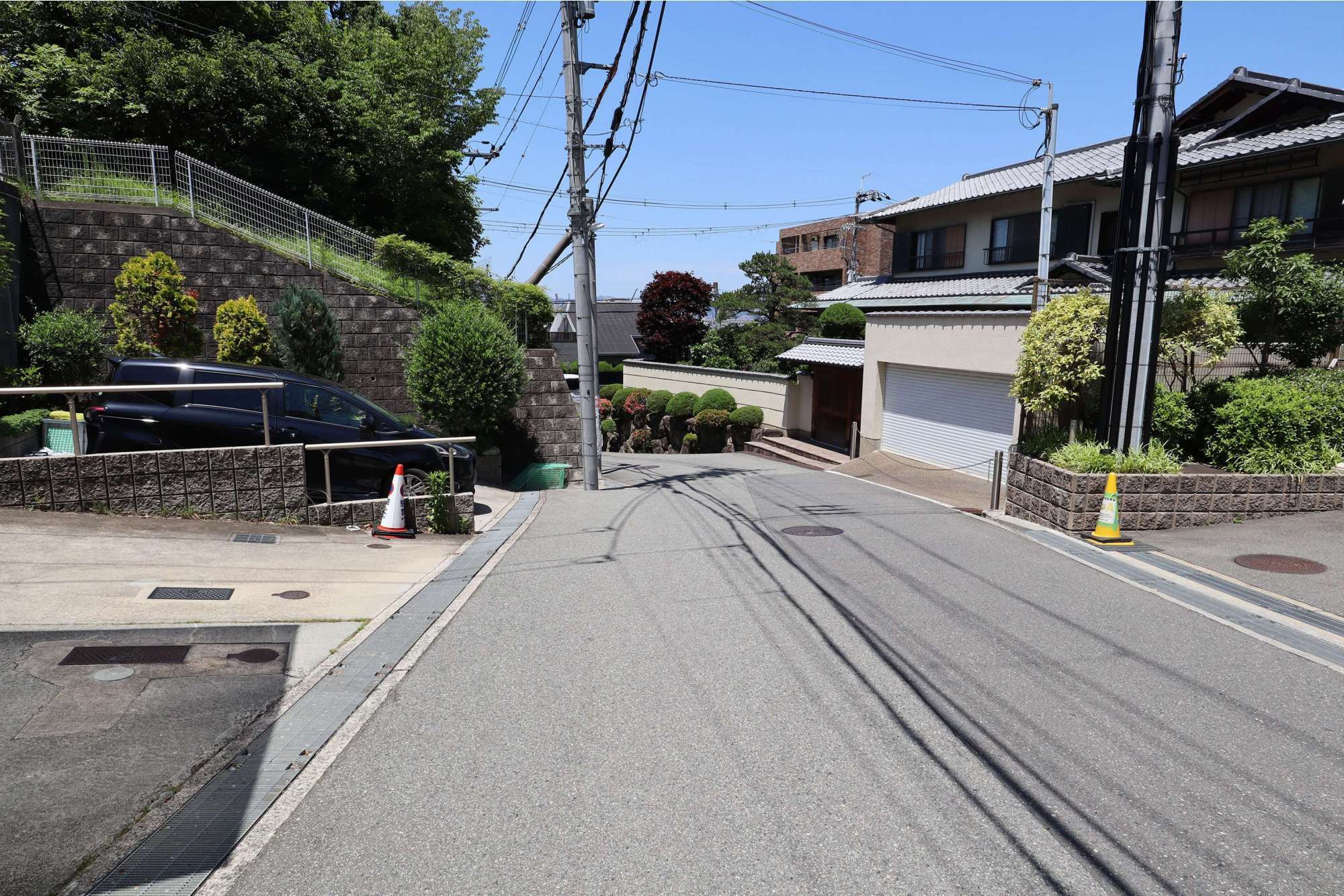 町中でも緑を感じる、閑静な雰囲気の町。