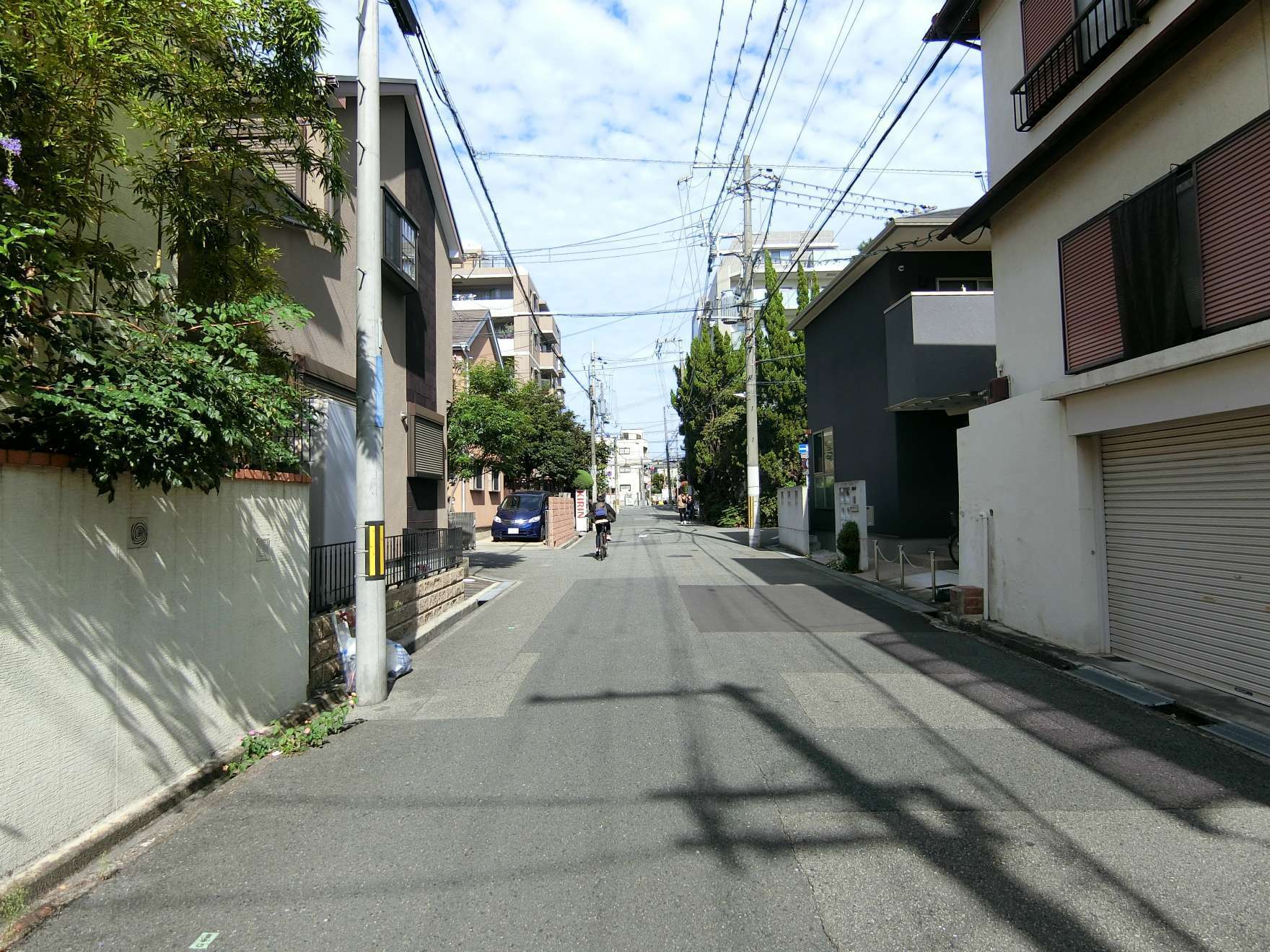 地勢はほぼ平坦で、自転車での移動もスムーズ。