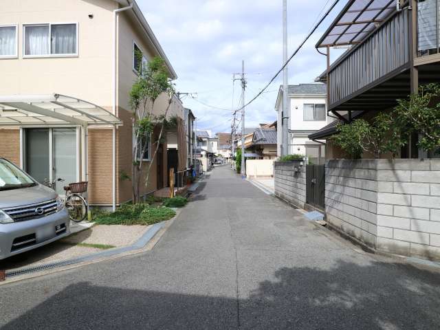 道幅が狭い街路が中心です。