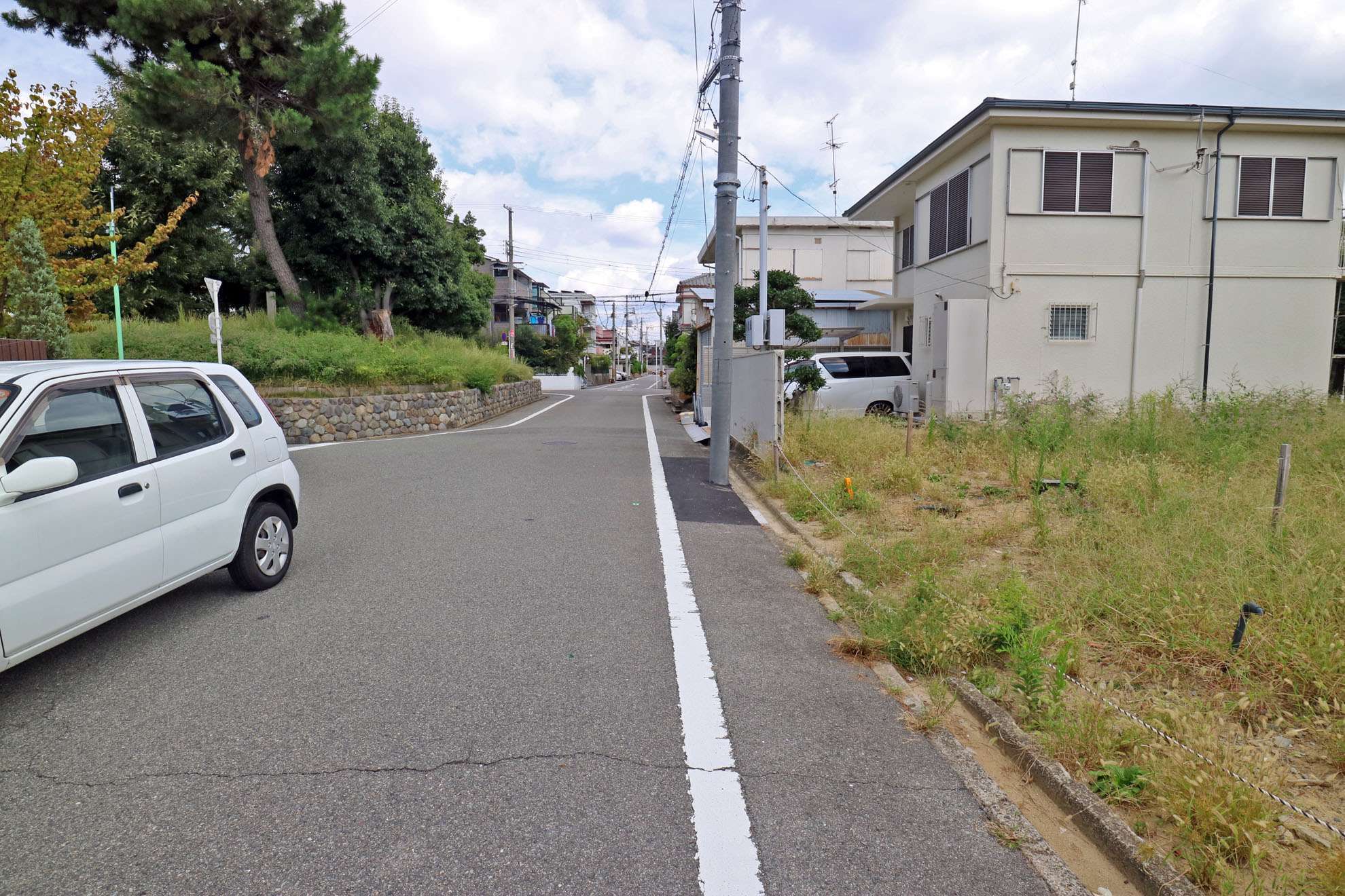 緑を身近に感じる住環境。