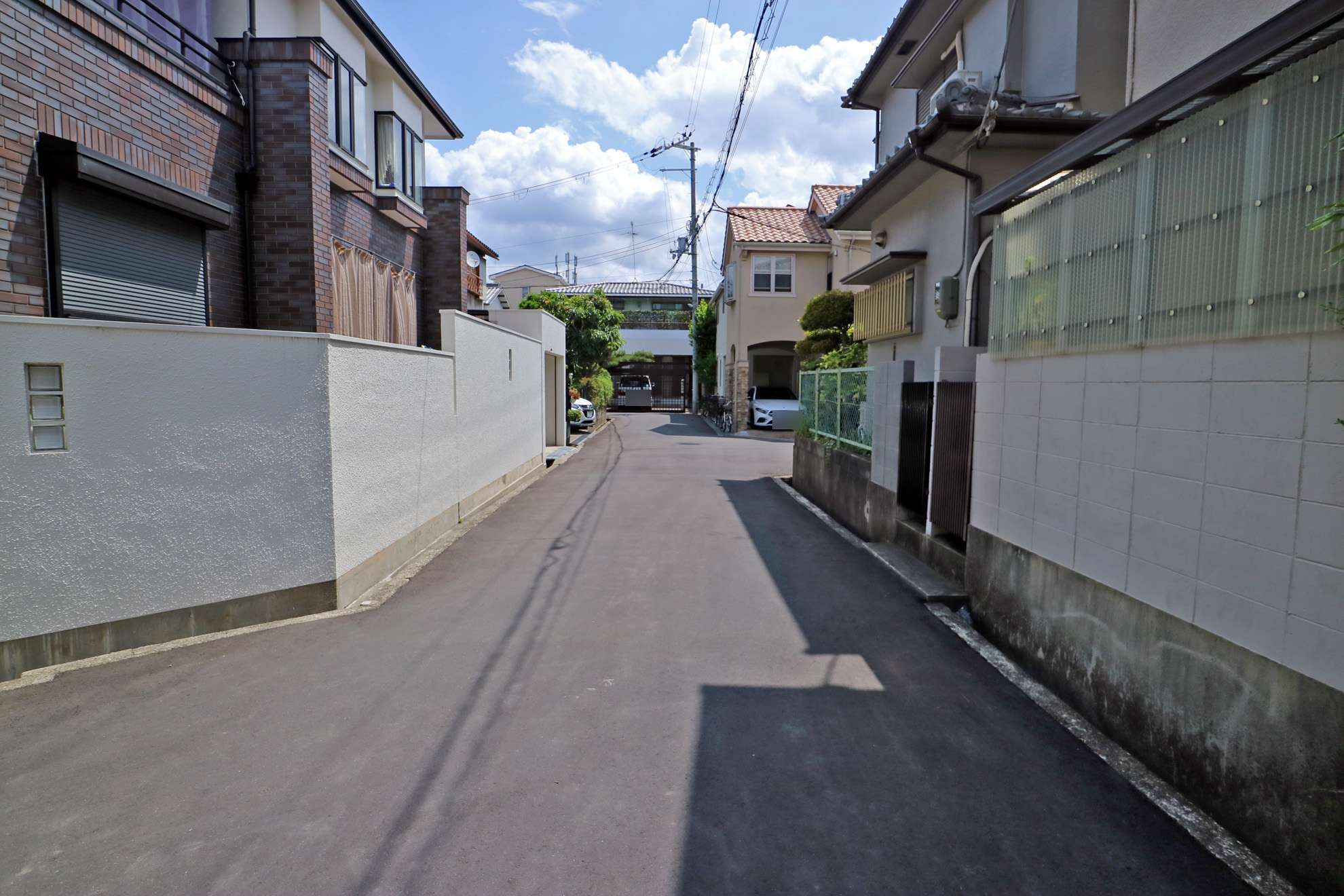 比較的区画は整っています。