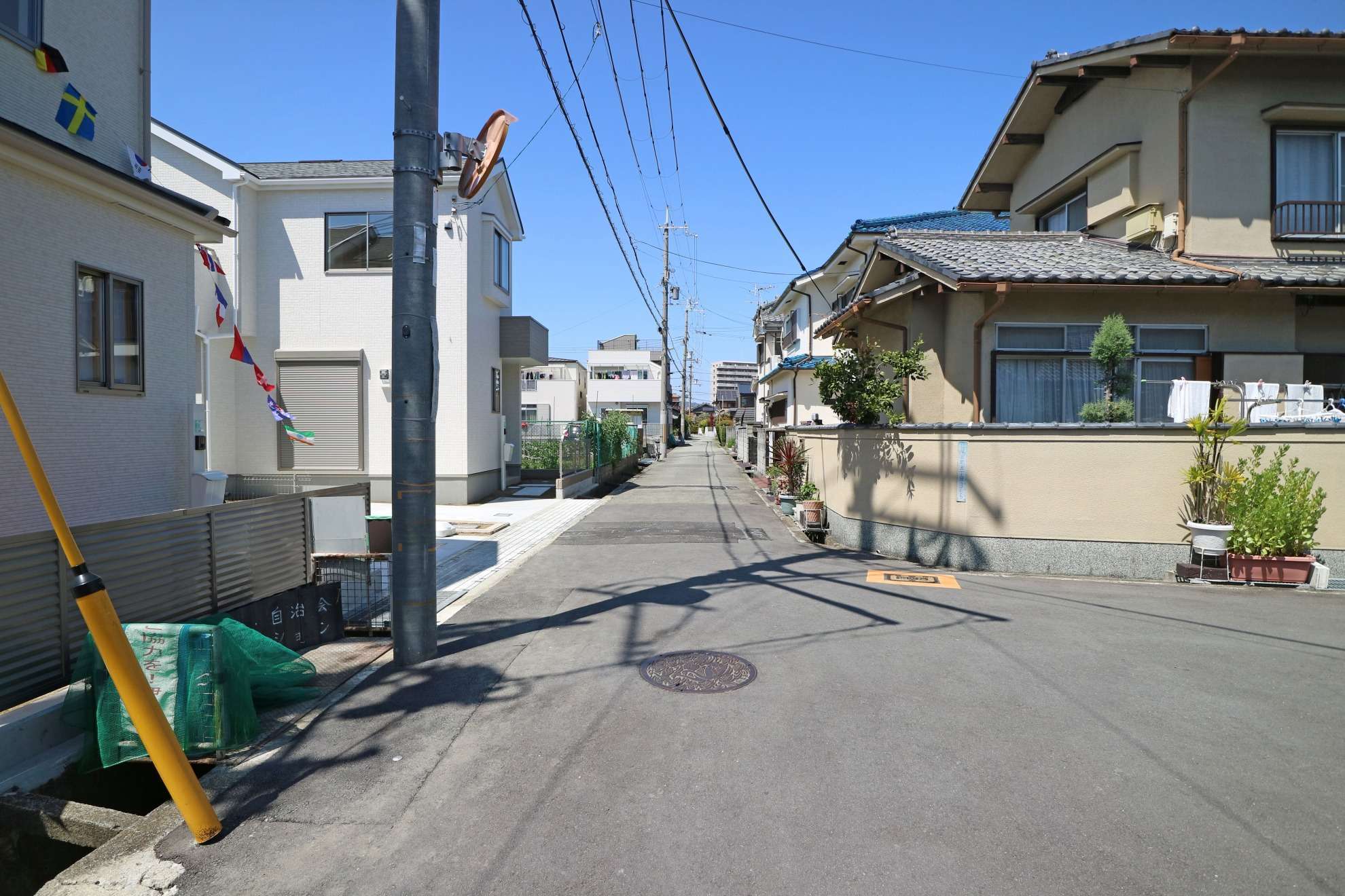 地勢は平坦です。