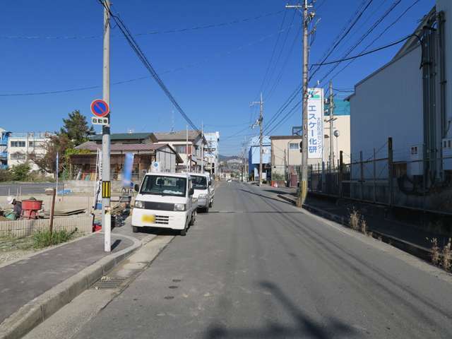 入り組んだ道が多くなっています。