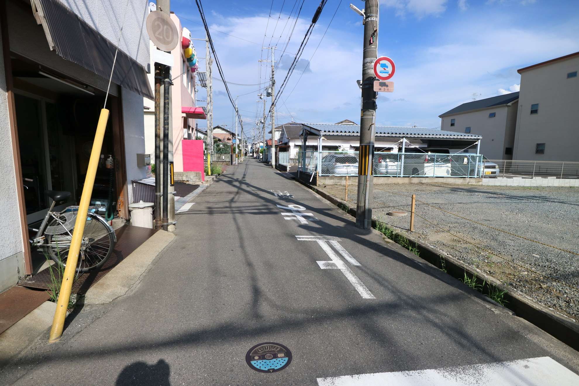 地勢は平坦です。