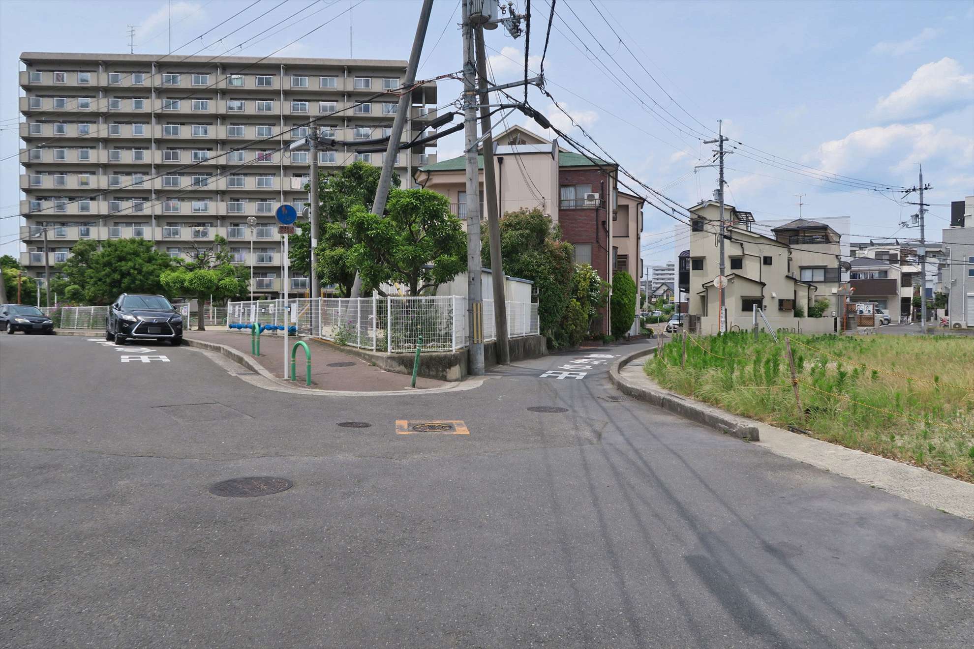 町中でも緑を身近に感じます。