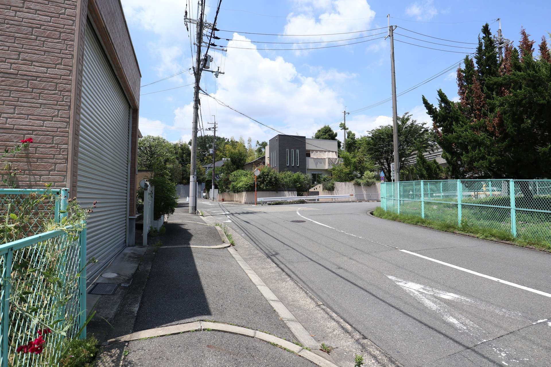 町中でも豊かな緑を感じられます。