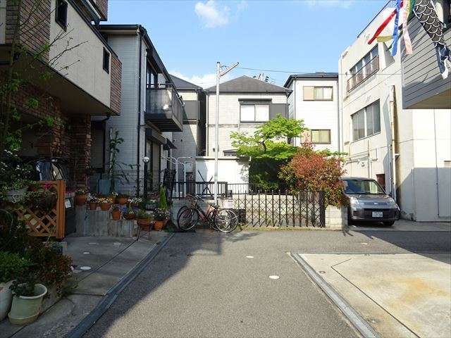 区画は一部やや入り組んでいます。