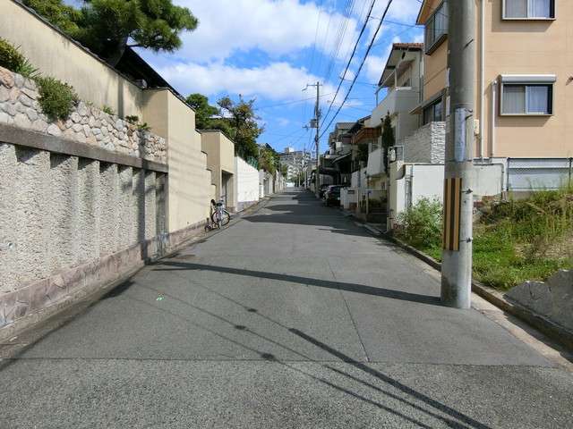 町の全域が第1種低層住居専用地域に指定され、敷地の広い一戸建てが整然と立ち並ぶ特徴のある街並み。