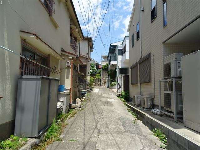 一部道幅の狭い場所もあります。