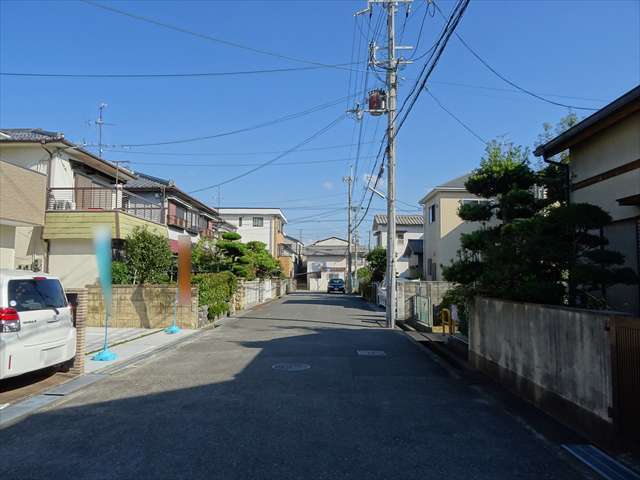 平坦な地勢。