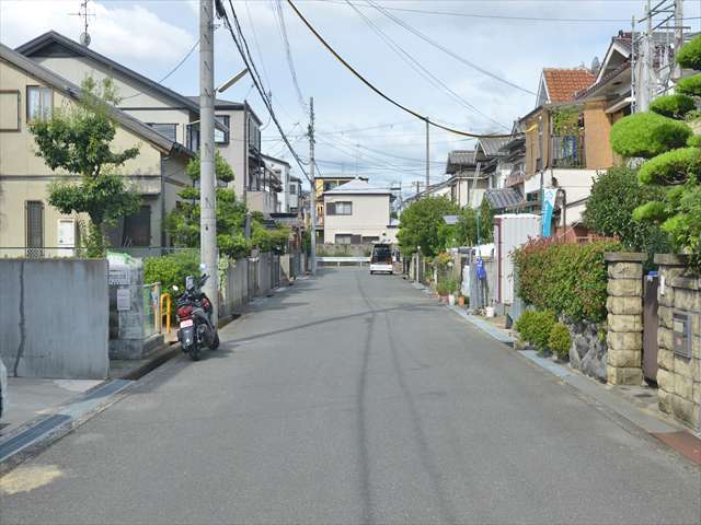 町中でも緑を感じます。