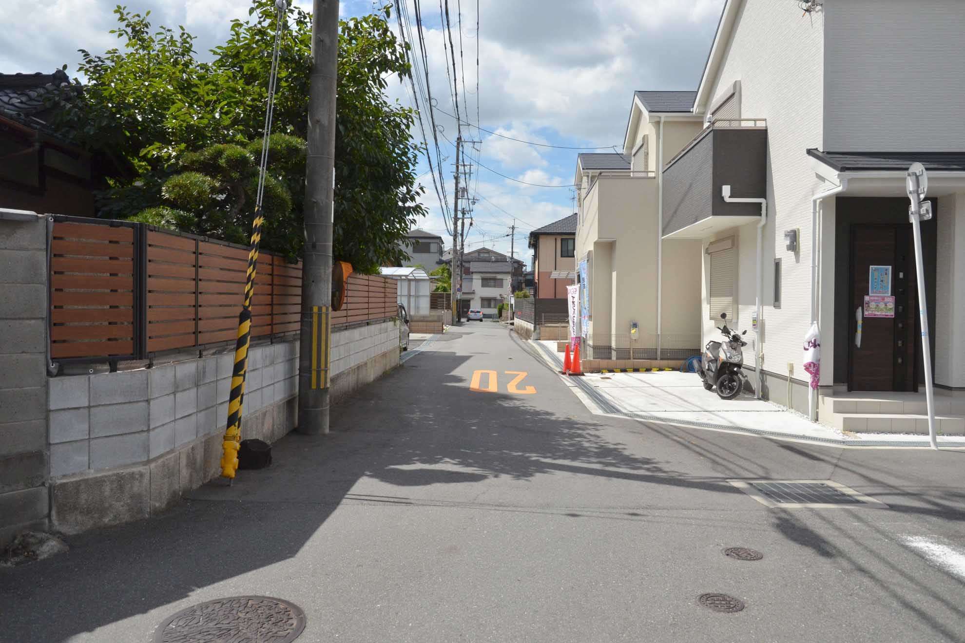 地勢は平坦で、自転車での移動もスムーズです。