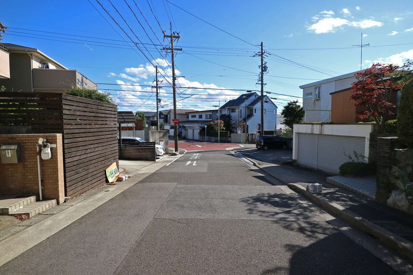 緩やかなアップダウンがあります。