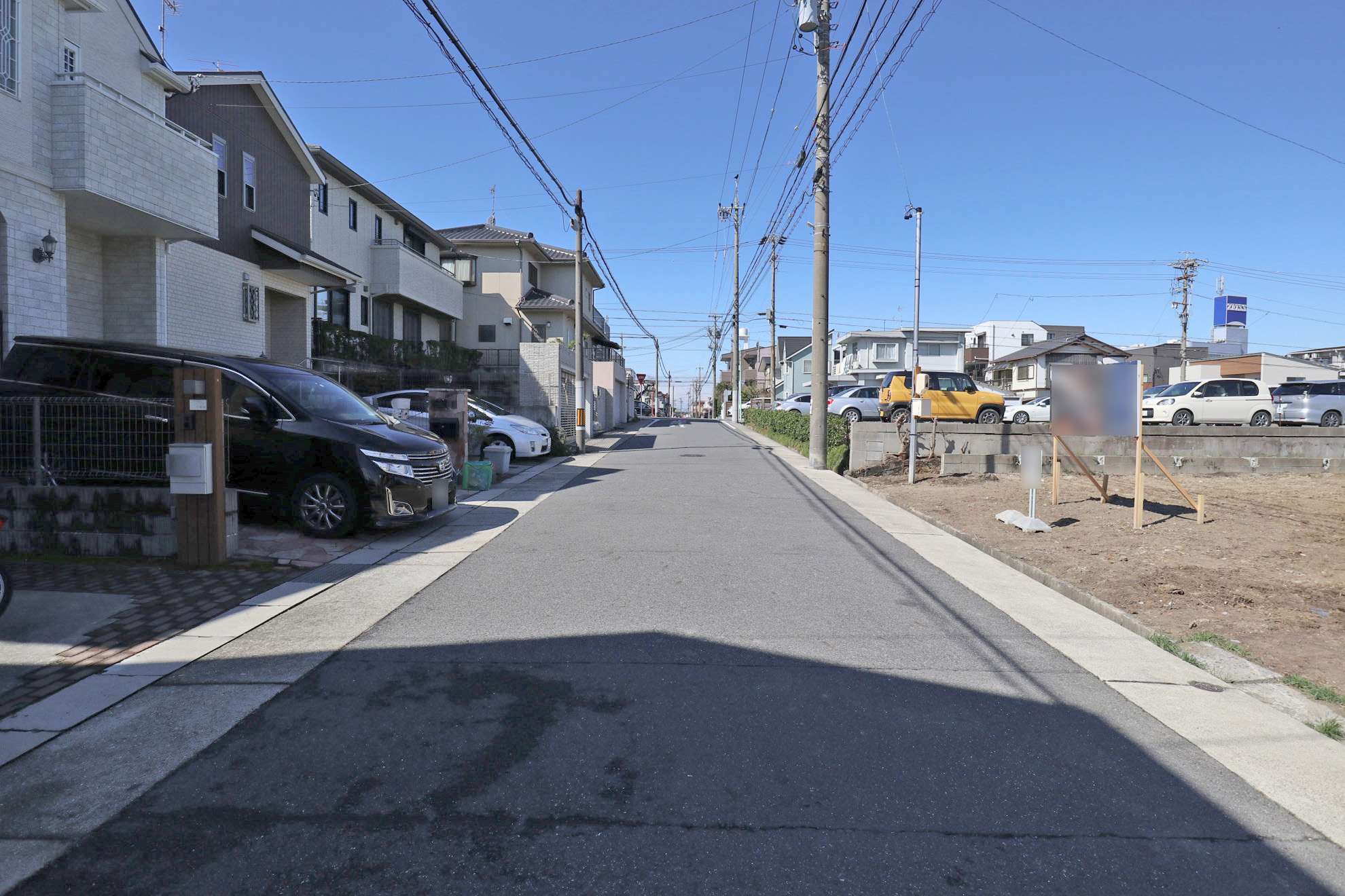 比較的区画が整っており、すっきりとした印象です。