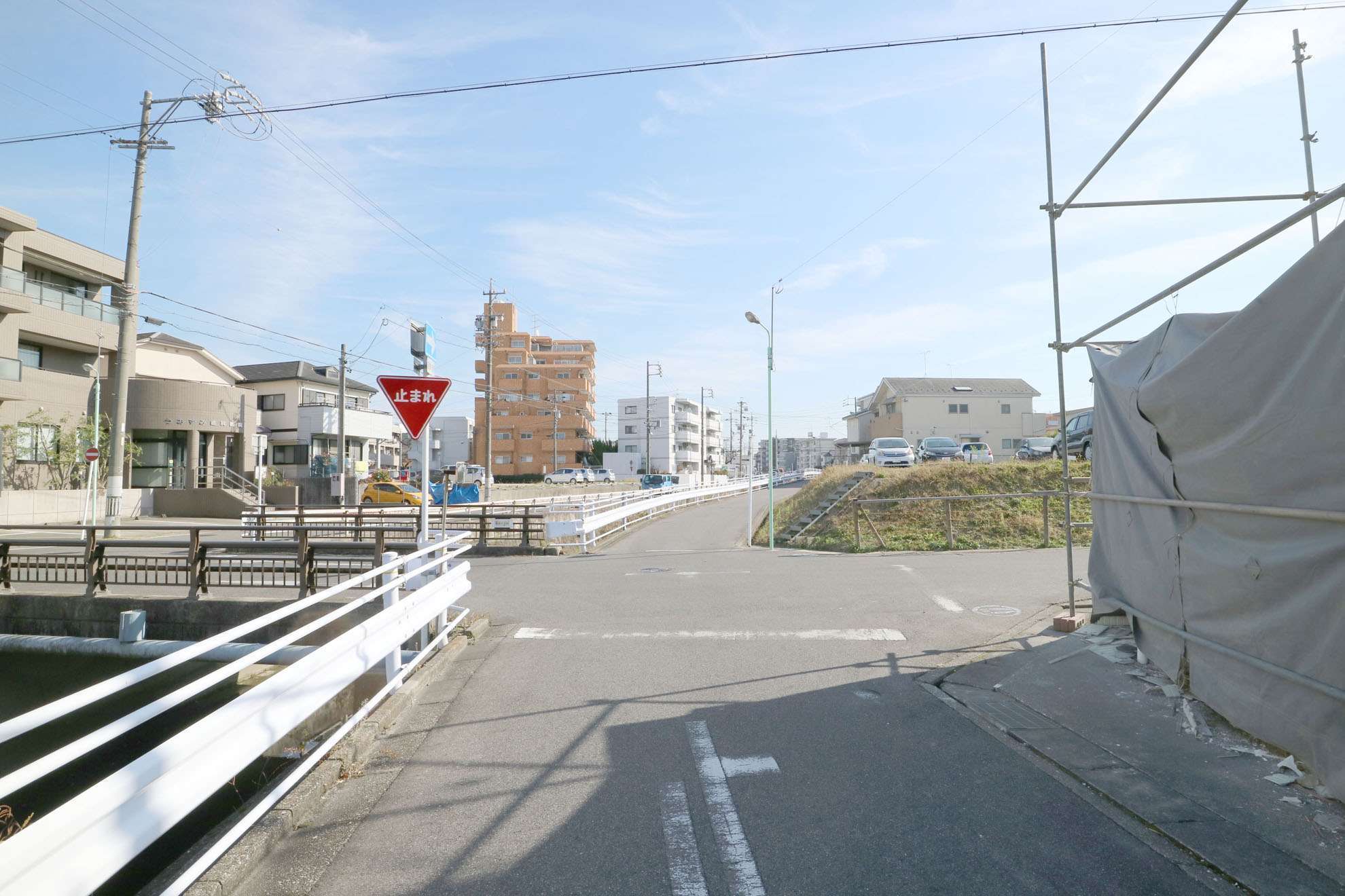 町内には香流川が流れています。