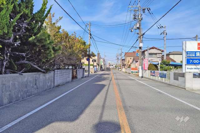 前面道路