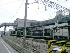 能勢電鉄駅「平野」駅