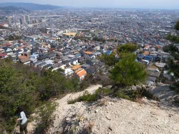 行者山ハイキングコース（青葉台口）