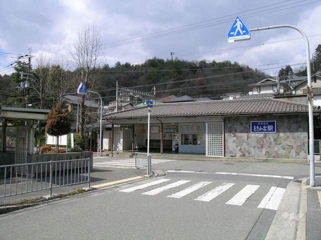 能勢電鉄妙見線「ときわ台」駅の外観