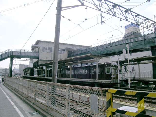 能勢電鉄妙見線「平野」駅の外観