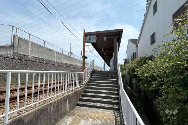阪神武庫川線「洲先」駅の外観