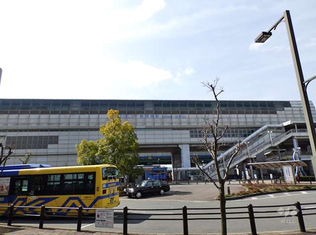 大阪モノレール線「南摂津」駅の外観