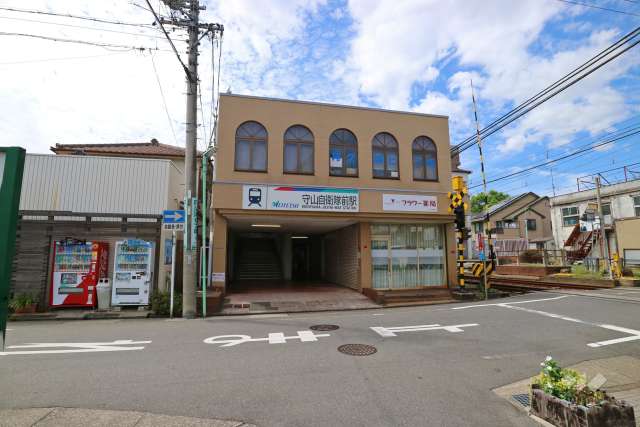 名鉄瀬戸線「守山自衛隊前」駅の外観