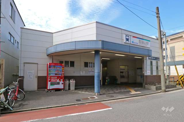 名鉄瀬戸線「瓢箪山」駅の外観