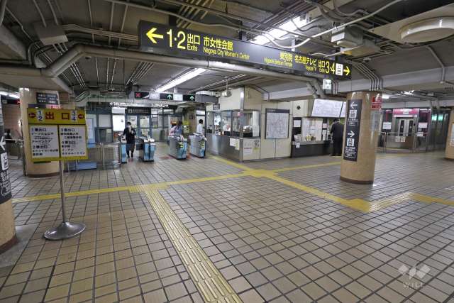 地下鉄名城線「東別院」駅の外観