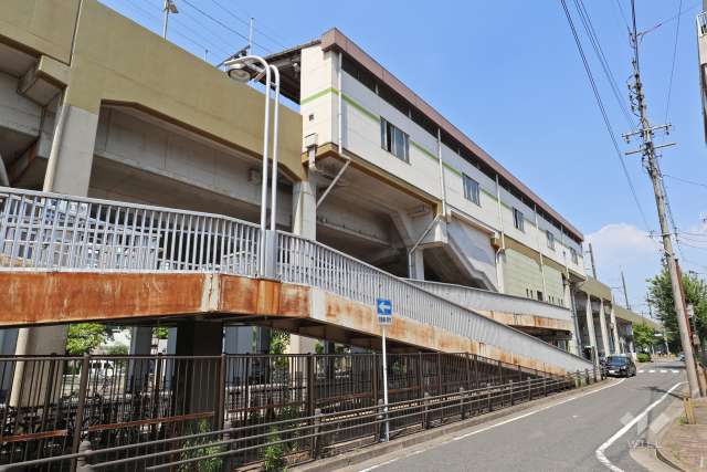 名鉄瀬戸線「森下」駅の外観