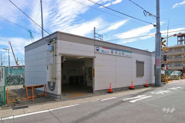 名鉄瀬戸線「喜多山」駅の外観