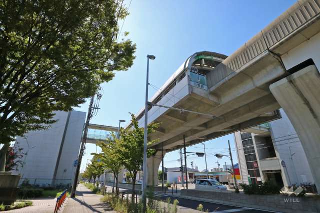 名古屋ガイドウェイバス「川宮」駅の外観