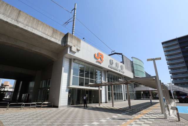 JR中央本線「勝川」駅の外観