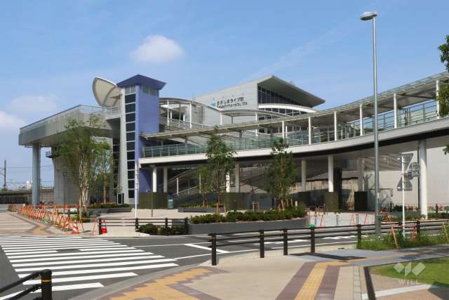 あおなみ線「ささしまライブ」駅の外観