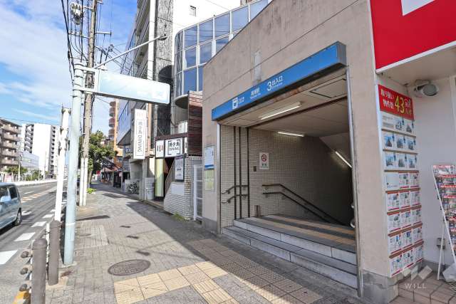 地下鉄東山線「高畑」駅の外観